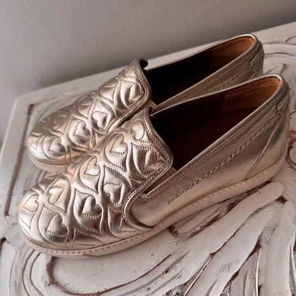 See by Chloe gold slip on sneaker size 39 - Picture 3 of 9
